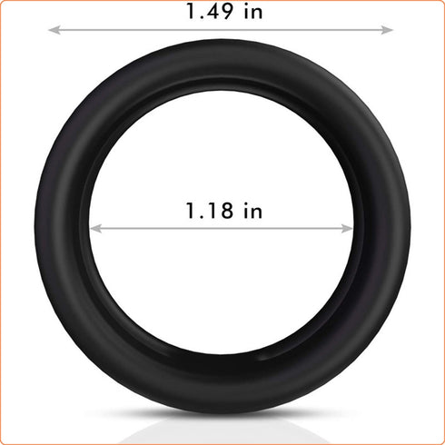 Silicone Dual Cock Ring